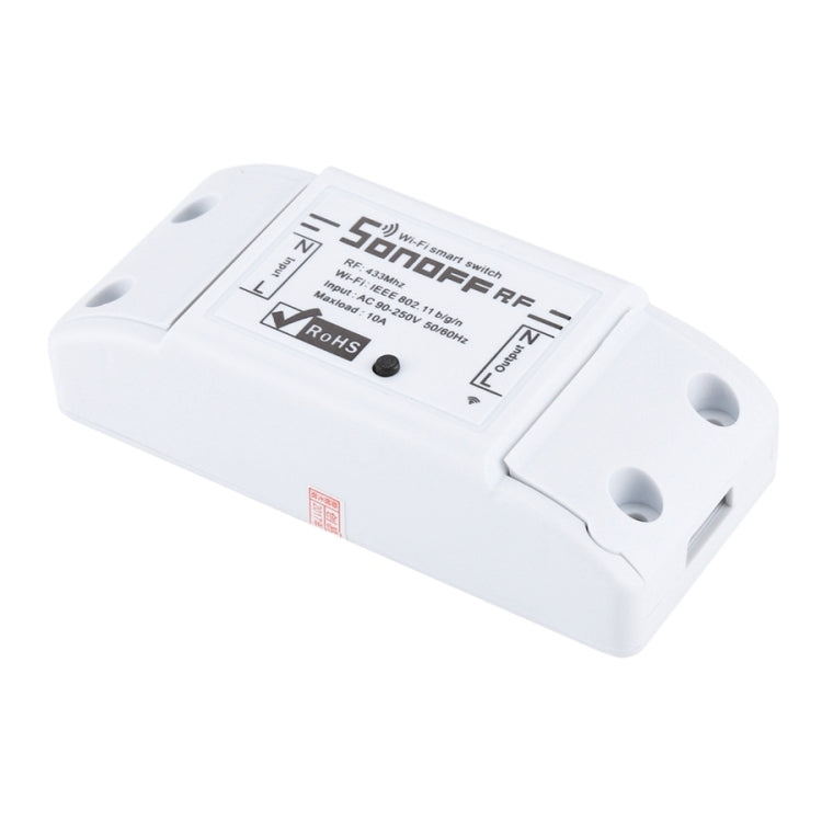 Sonoff 433MHz DIY WiFi Smart Wireless Remote Control Timer Module Power Switch with 4-keys Remote Control for Smart Home, Support iOS and Android - free shipping - PMC TechLife - Order now!