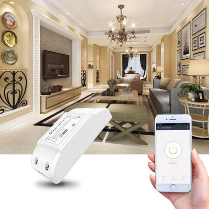 10A Single Channel WiFi Smart Switch Wireless Remote Control Module Works with Alexa & Google Home, AC 90-250V - Smart Switch by PMC Jewellery | Online Shopping South Africa | PMC Jewellery