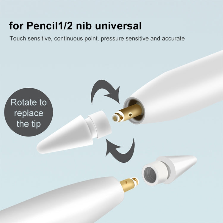 2 PCS Original Stylus Tip for Apple Pencil 1 / 2 - Pencil Accessories by PMC TechLife | Online Shopping South Africa | PMC TechLife