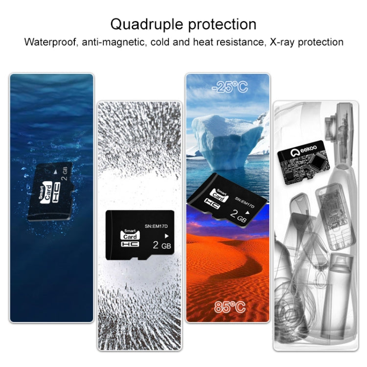 eekoo 2GB CLASS 4 TF(Micro SD) Memory Card - Micro SD Card by eekoo | Online Shopping South Africa | PMC TechLife | Buy Now Pay Later Mobicred
