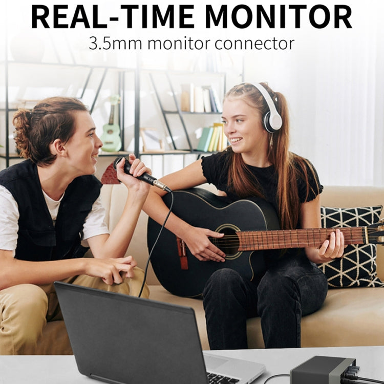 XTUGA E22 Audio Interface Professional Sound Card - Live Sound Effects Processors by XTUGA | Online Shopping South Africa | PMC TechLife