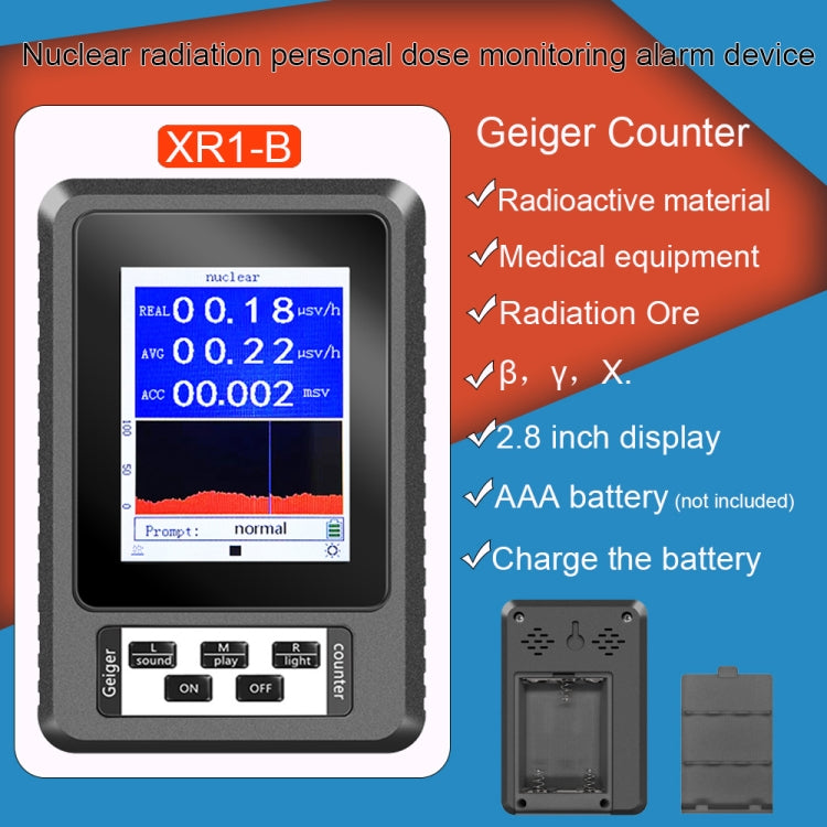 XR1-B Digital Display Nuclear Radiation Detector - free shipping - PMC TechLife - Order now!