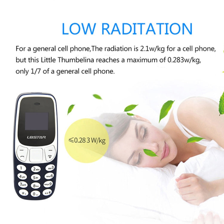 GTStar BM10 Mini Mobile Phone, Hands Free Bluetooth Dialer Headphone, MP3 Music, Dual SIM, Network: 2G(Dark Blue) - Others by PMC TechLife | Online Shopping South Africa | PMC TechLife