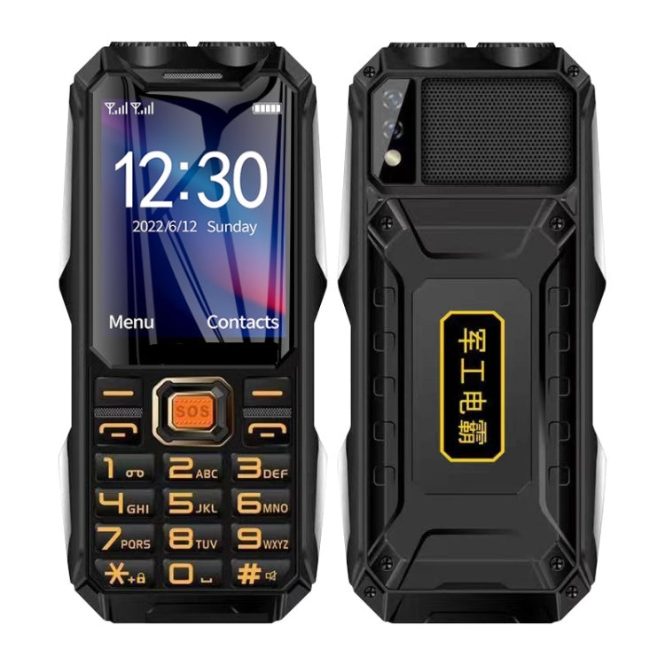 Mafam 4G Triple Proofing Elder Phone, Waterproof Shockproof Dustproof, 16800mAh Battery, 2.4 inch, 21 Keys, Bluetooth, LED Flashlight, FM, SOS, Dual SIM, Network: 2G (Black) - Others by PMC TechLife | Online Shopping South Africa | PMC TechLife
