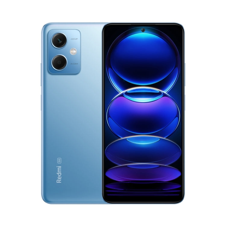 Xiaomi Redmi Note 12 5G, 48MP Camera, 8GB+256GB, Dual Back Cameras, 5000mAh Battery, Side Fingerprint Identification, 6.67 inch MIUI 13 Qualcomm Snapdragon 4 Gen1 Octa Core up to 2.0GHz, Network: 5G, Dual SIM, IR, Not Support Google Play(Blue) - Xiaomi Redmi by Xiaomi | Online Shopping South Africa | PMC Jewellery | Buy Now Pay Later Mobicred