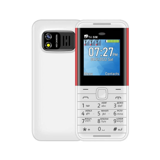 SERVO BM5310 Mini Mobile Phone, Russian Key, 1.33 inch, MTK6261D, 21 Keys, Support Bluetooth, FM, Magic Sound, Auto Call Record, GSM, Triple SIM (White) - SERVO by SERVO | Online Shopping South Africa | PMC Jewellery | Buy Now Pay Later Mobicred