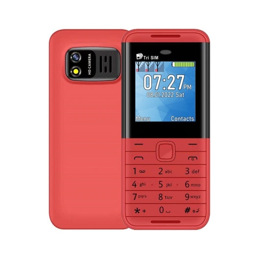 SERVO BM5310 Mini Mobile Phone, English Key, 1.33 inch, MTK6261D, 21 Keys, Support Bluetooth, FM, Magic Sound, Auto Call Record, GSM, Triple SIM (Red) - SERVO by SERVO | Online Shopping South Africa | PMC Jewellery | Buy Now Pay Later Mobicred