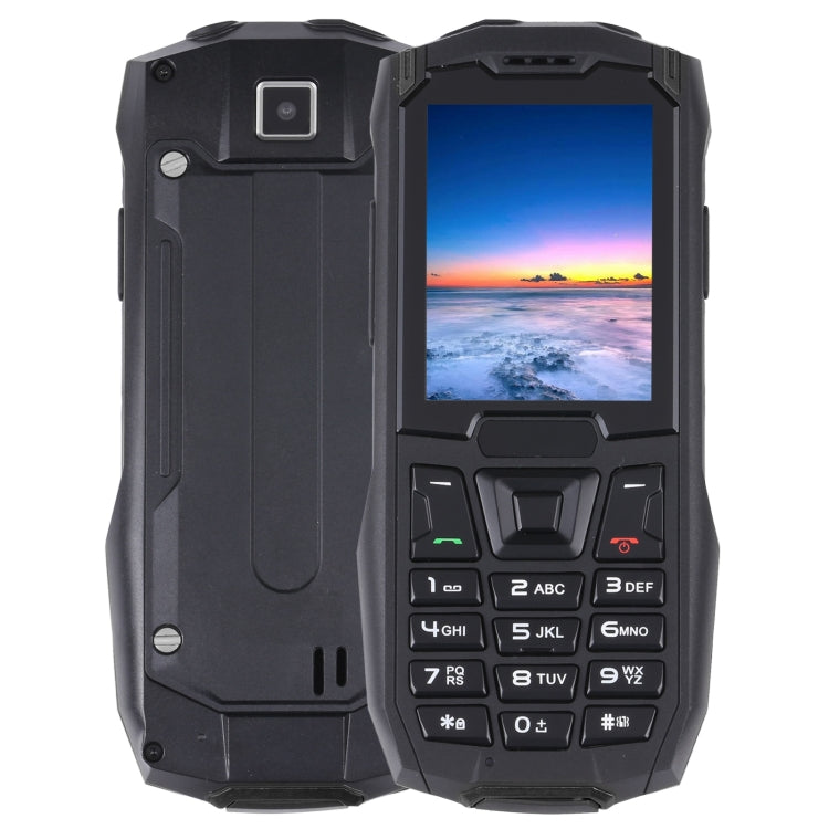 Rugtel R2C Rugged Phone, IP68 Waterproof Dustproof Shockproof, 2.4 inch, MTK6261D, 2500mAh Battery, SOS, FM, Dual SIM(Black) - Others by Rugtel | Online Shopping South Africa | PMC Jewellery | Buy Now Pay Later Mobicred