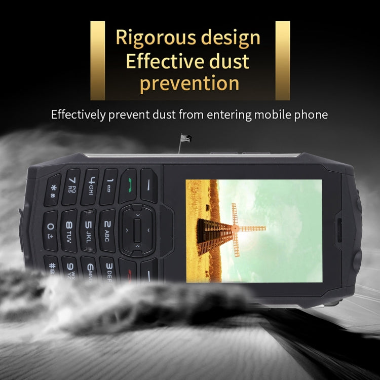 Rugtel R3C Rugged Phone, IP68 Waterproof Dustproof Shockproof, 2.8 inch, MTK6261D, 2000mAh Battery, SOS, FM, Dual SIM(Silver) - Others by Rugtel | Online Shopping South Africa | PMC Jewellery