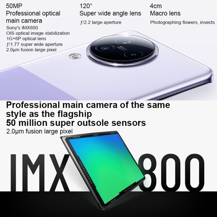 Xiaomi Civi 3 5G, 50MP Camera, 16GB+1TB, Triple Back Cameras + Dual Front Cameras, In-screen Fingerprint Identification, 4500mAh Battery, 6.55 inch MIUI 14 Dimensity 8200-Ultra Octa Core 4nm up to 3.1GHz, Network: 5G, NFC (Mint Green) - Xiaomi MI by Xiaomi | Online Shopping South Africa | PMC Jewellery | Buy Now Pay Later Mobicred