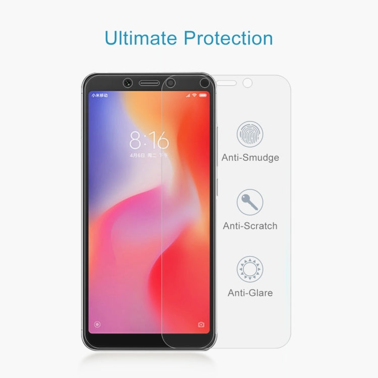 100 PCS 0.26mm 9H 2.5D Tempered Glass Film for Xiaomi Redmi 6A -  by PMC Jewellery | Online Shopping South Africa | PMC Jewellery