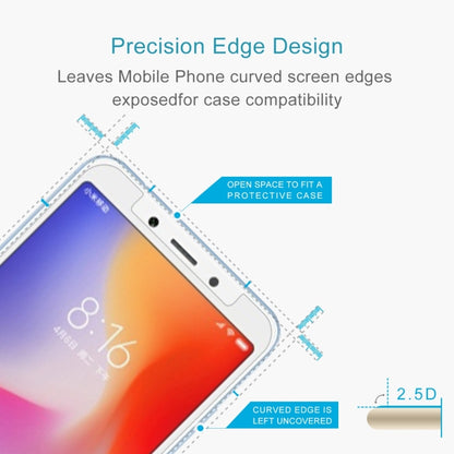 100PCS 9H 2.5D Tempered Glass Film for Xiaomi Redmi 6A -  by PMC Jewellery | Online Shopping South Africa | PMC Jewellery