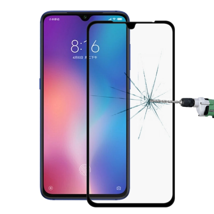 9H 9D Full Screen Tempered Glass Screen Protector for Xiaomi Mi 9(Black) - free shipping - PMC TechLife - Order now!