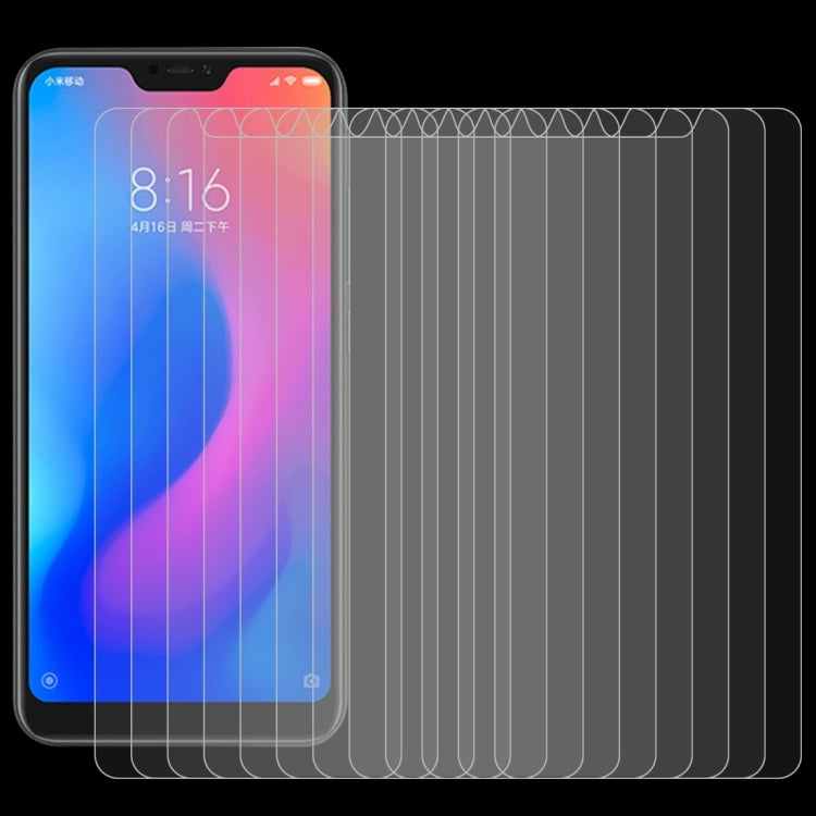 100 PCS 0.26mm 9H Surface Hardness 2.5D Curved Edge Tempered Glass Film for Xiaomi Redmi Note 6 Pro -  by PMC Jewellery | Online Shopping South Africa | PMC Jewellery