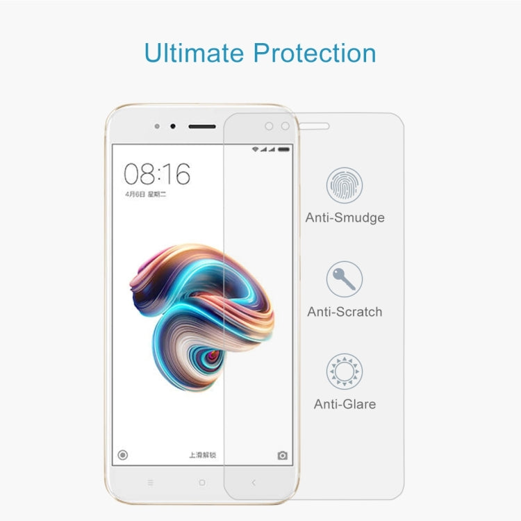 100 PCS for Xiaomi Mi 5X / A1 0.26mm 9H Surface Hardness 2.5D Explosion-proof Full Screen Tempered Glass Screen Film -  by PMC Jewellery | Online Shopping South Africa | PMC Jewellery