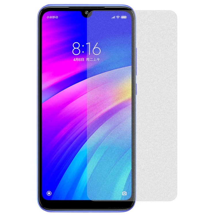 50 PCS Non-Full Matte Frosted Tempered Glass Film for Xiaomi Redmi 7, No Retail Package -  by PMC Jewellery | Online Shopping South Africa | PMC Jewellery