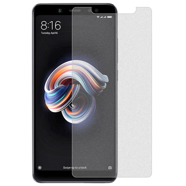 50 PCS Non-Full Matte Frosted Tempered Glass Film for Xiaomi Redmi Note 5 / Note 5 Pro, No Retail Package -  by PMC Jewellery | Online Shopping South Africa | PMC Jewellery