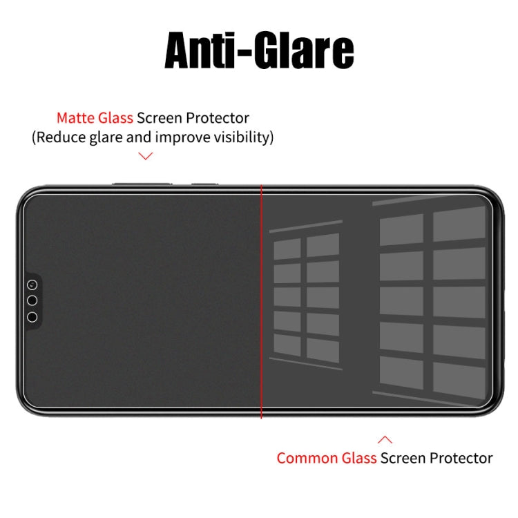 50 PCS Non-Full Matte Frosted Tempered Glass Film for Xiaomi Mi 2S / Mix 2S, No Retail Package -  by PMC Jewellery | Online Shopping South Africa | PMC Jewellery