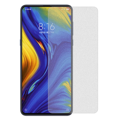 50 PCS Non-Full Matte Frosted Tempered Glass Film for Xiaomi Mi Mix 3, No Retail Package -  by PMC Jewellery | Online Shopping South Africa | PMC Jewellery