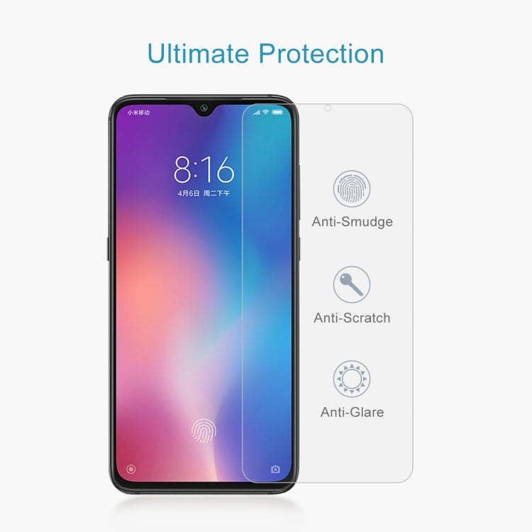 100 PCS 0.26mm 9H 2.5D Tempered Glass Film for Xiaomi Mi 9 SE -  by PMC Jewellery | Online Shopping South Africa | PMC Jewellery