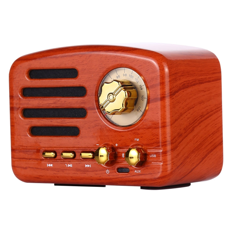 Elvis Angel MA-1500 Retro Bluetooth HiFi Radio Speaker with Colorful LED Light, Support USB & FM & 3.5mm Aux - Mini Speaker by PMC Jewellery | Online Shopping South Africa | PMC Jewellery