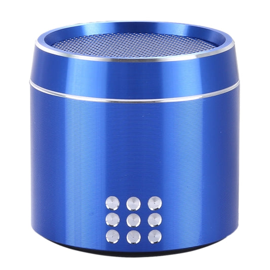 PTH-02 Portable True Wireless Stereo Mini Bluetooth Speaker with LED Indicator & Sling(Blue) - Mini Speaker by PMC Jewellery | Online Shopping South Africa | PMC Jewellery