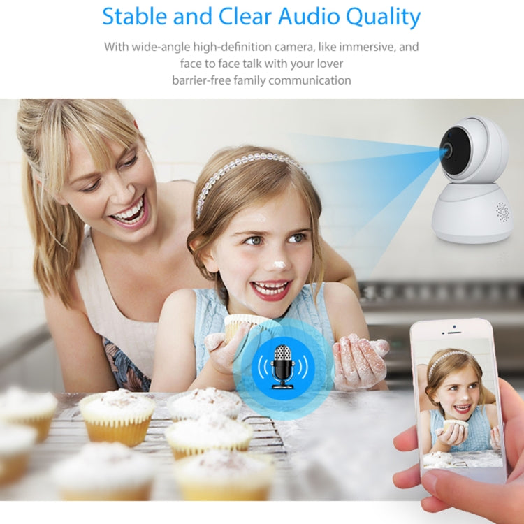 NEO NIP-68RQ WiFi Indoor Smart PT IP Camera (White) - Wireless Camera by NEO | Online Shopping South Africa | PMC TechLife