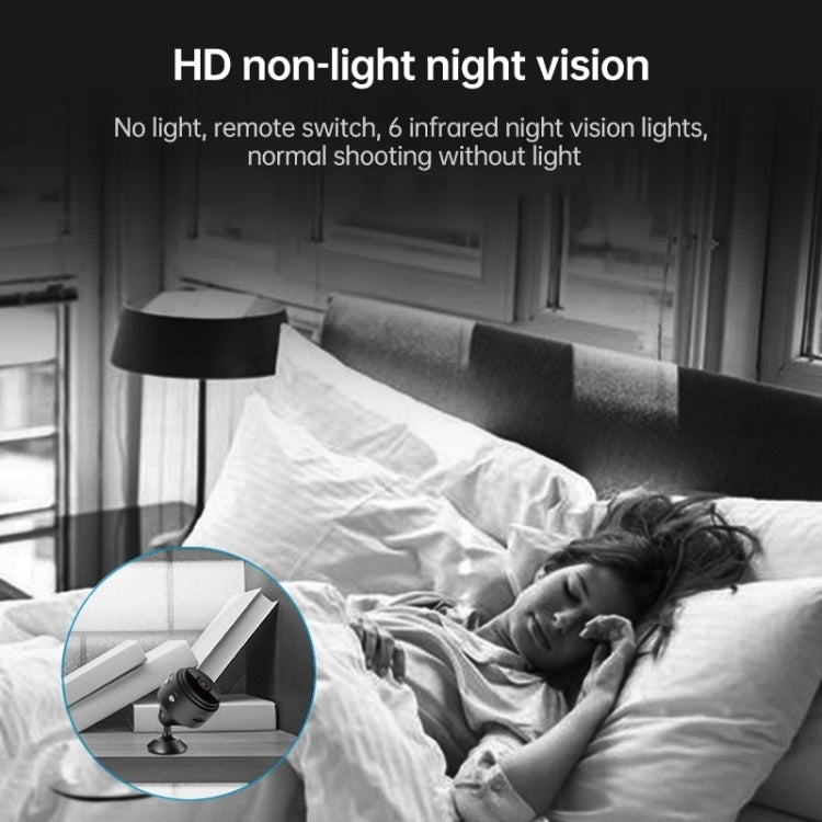 A9 1080P WiFi Wireless Network Camera Wide-angle Recorder (Black) - Mini Camera by PMC TechLife | Online Shopping South Africa | PMC TechLife | Buy Now Pay Later Mobicred