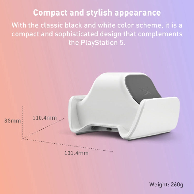 Kingston HyperX Gemini PS5 Handle Charging Base (White) - free shipping - PMC TechLife - Order now!