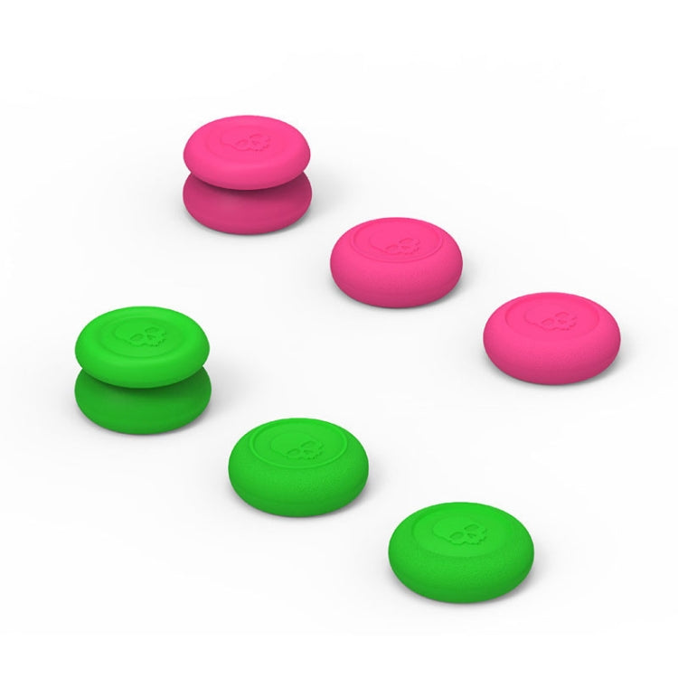 Left + Right Gamepad Rocker Cap Button Cover for NS Pro / PS4(Green+Red) - Cases by PMC TechLife | Online Shopping South Africa | PMC TechLife