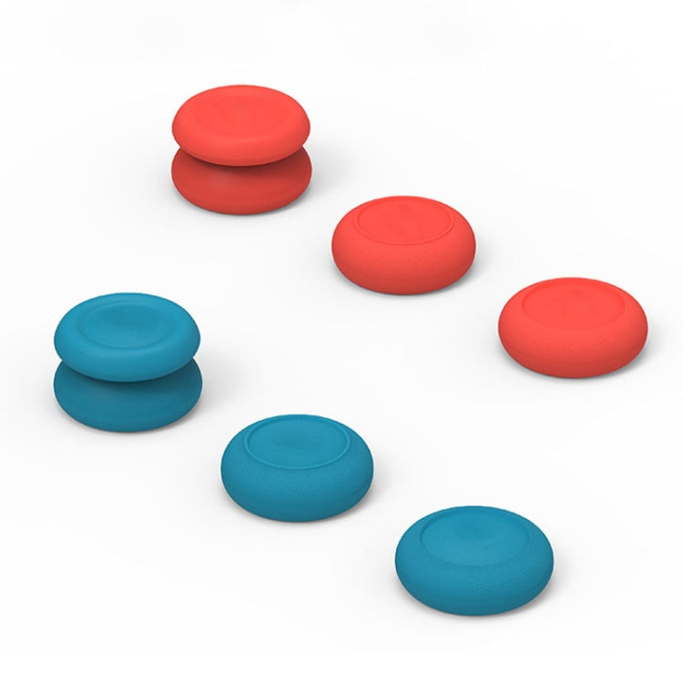 Left + Right Gamepad Rocker Cap Button Cover for Switch(Blue + Magenta) - Cases by PMC TechLife | Online Shopping South Africa | PMC TechLife