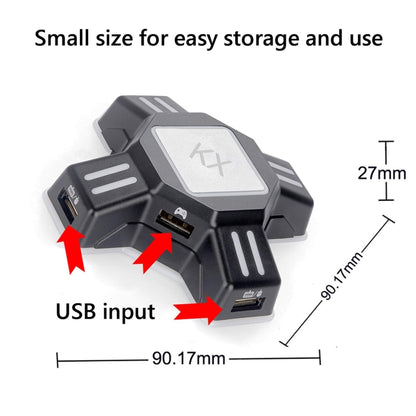 MKX401 For Switch / Xbox / PS4 / PS3 Gaming Controllor Gamepad Keyboard Mouse Adapter Converter - Converter & Adapter by PMC Jewellery | Online Shopping South Africa | PMC Jewellery