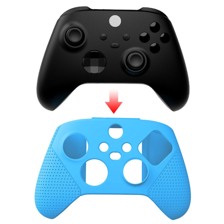 DOBE TYX-0626 Anti-slip Silicone Handle Protective Cover For Xbox Series X(Blue) - Cases by DOBE | Online Shopping South Africa | PMC TechLife