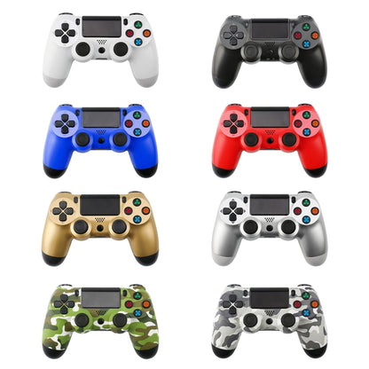 Snowflake Button Wired Gamepad Game Handle Controller for PS4(Red) - Gamepads by PMC Jewellery | Online Shopping South Africa | PMC Jewellery