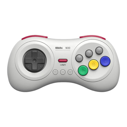 8BitDo M30 Bluetooth Gamepad for Nintendo Switch, Mac OS, Android, Steam, Windows (White) - Controller Gamepad by 8BitDo | Online Shopping South Africa | PMC Jewellery