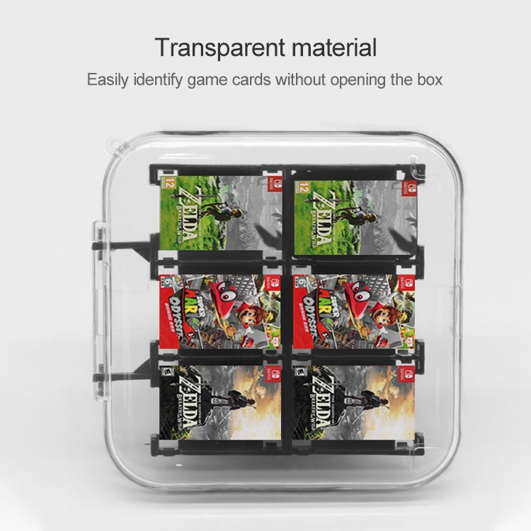 12 in 1 Box Memory Card Holder Box for Nintendo Switch(Black) - Bags by PMC TechLife | Online Shopping South Africa | PMC TechLife