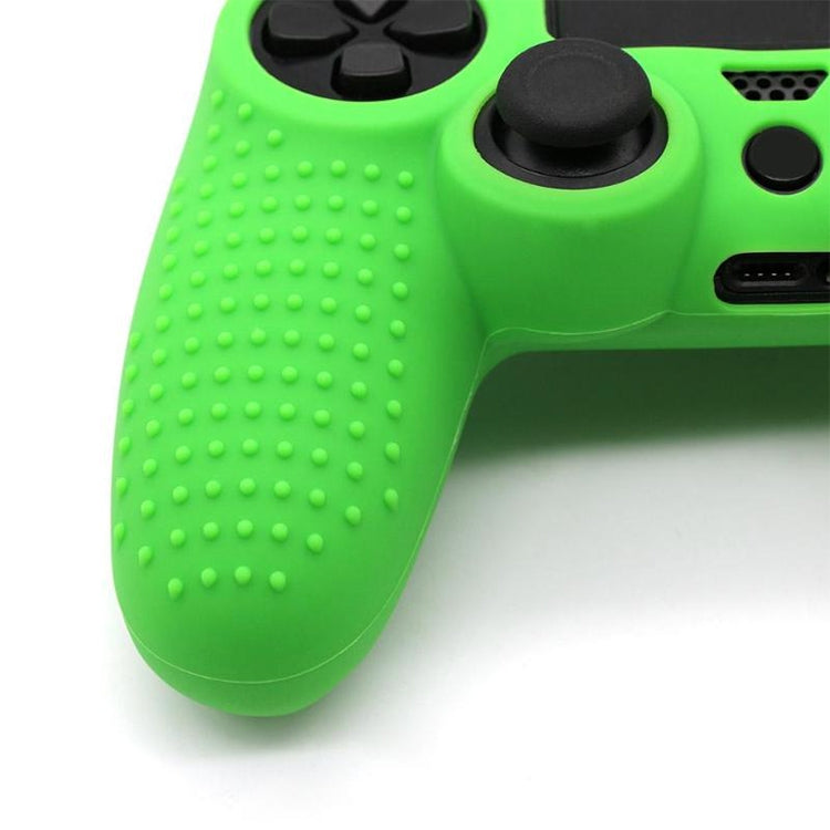 Non-slip Silicone Protective Case for Sony PS4(Black Blue) - Cases by PMC TechLife | Online Shopping South Africa | PMC TechLife