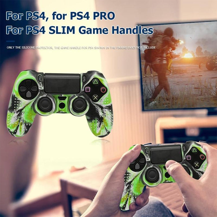 Non-slip Silicone Protective Case for Sony PS4(Blue) - Cases by PMC TechLife | Online Shopping South Africa | PMC TechLife