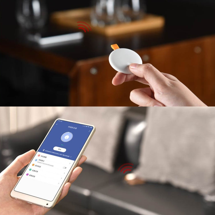 Original Xiaomi Youpin Ranres Intelligent Anti-lost Device Smart Positioning Finder, Lite Version(White) - Anti-lost Alarm by Xiaomi | Online Shopping South Africa | PMC Jewellery | Buy Now Pay Later Mobicred