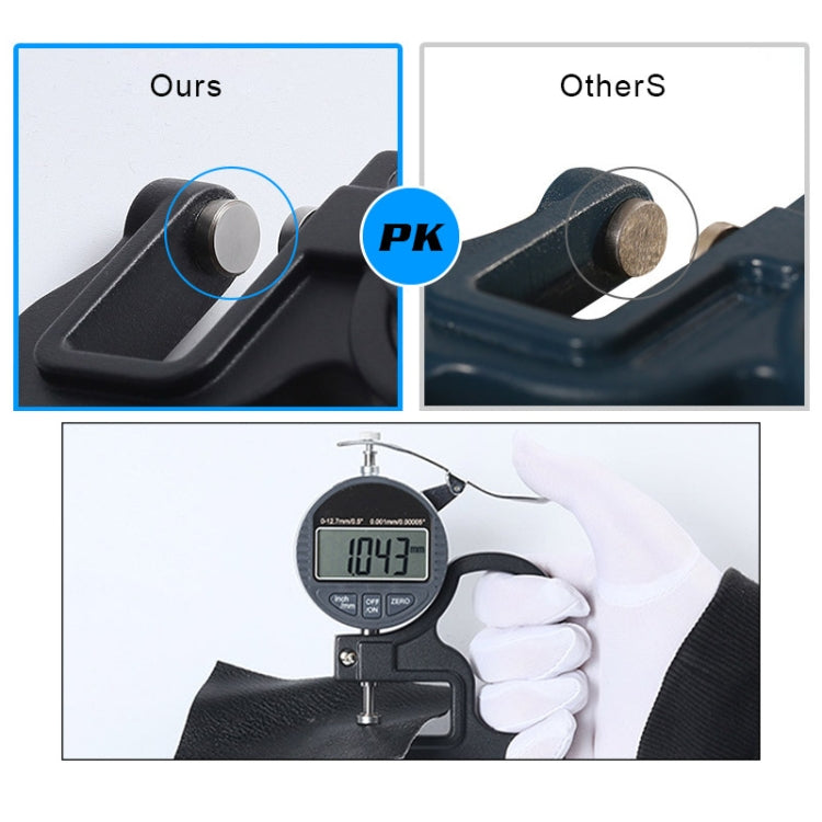 0-25mm Range 30mm Probe Digital Display Percentage Thickness Gauge - Coating Thickness Gauge by PMC TechLife | Online Shopping South Africa | PMC TechLife | Buy Now Pay Later Mobicred