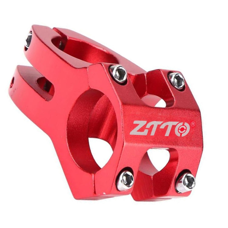 ZTTO Cycling Accessories MTB Bike Handlebar Stem Suitable for 31.8mm(Red) - Pipe clamps by ZTTO | Online Shopping South Africa | PMC Jewellery