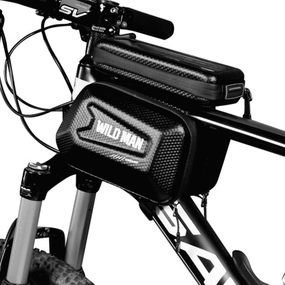 WILD MAN E6S Waterproof Front Bag Touch Screen MTB Bag Large Capacity Bicycle Tube Bag Riding Accessories - Bicycle Bags by WILD MAN | Online Shopping South Africa | PMC Jewellery | Buy Now Pay Later Mobicred