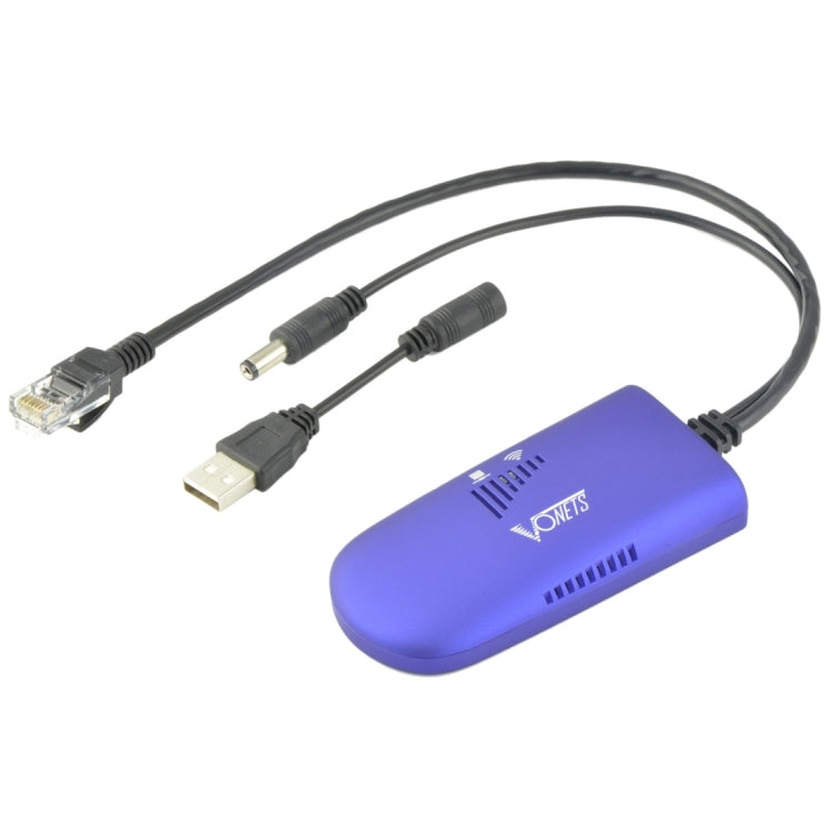 VONETS VAP11G-300 Mini WiFi 300Mbps Bridge WiFi Repeater, Best Partner of IP Device / IP Camera / IP Printer / XBOX / PS3 / IPTV / Skybox(Blue) - Network Hardware by VONETS | Online Shopping South Africa | PMC Jewellery | Buy Now Pay Later Mobicred