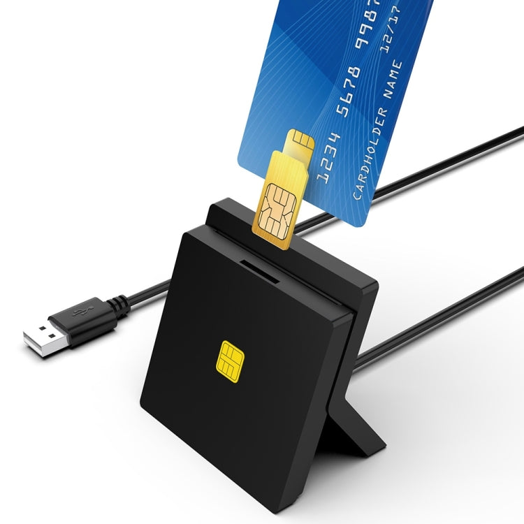 Rocketek CR319 USB 2.0 Smart Card / SIM 2 in 1 Card Reader - free shipping - PMC TechLife - Order now!