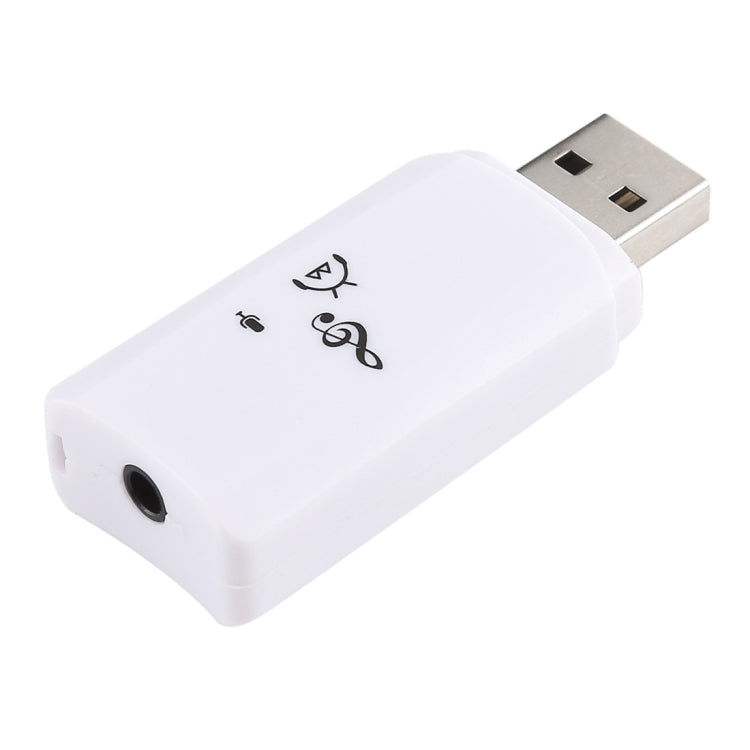 2 in 1 USB Bluetooth Dongle + Audio Receiver Adapter(White) - Audio Receiver Transmitter by PMC Jewellery | Online Shopping South Africa | PMC Jewellery