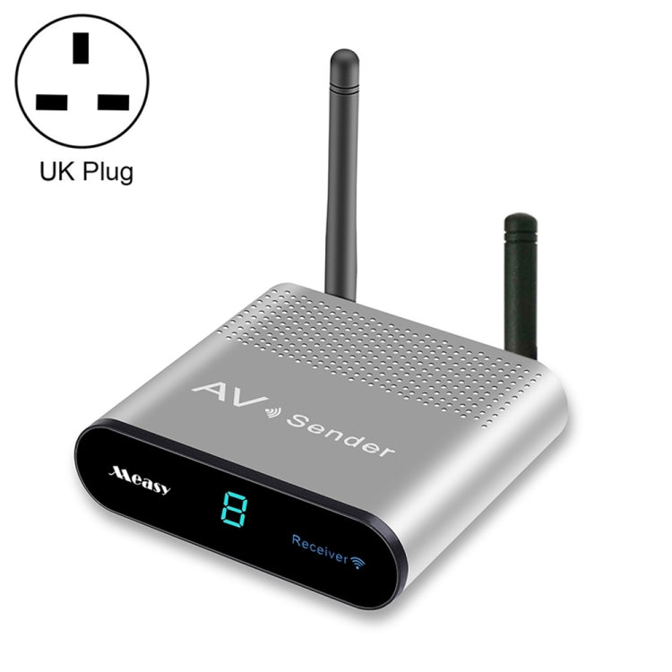 Measy AV550 5.8GHz Wireless Audio / Video Transmitter Receiver with Infrared Return, UK Plug - free shipping - PMC TechLife - Order now!