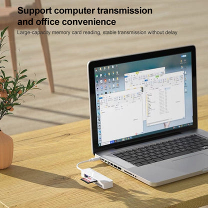 4 in 1 MS + SD + TF + USB2.0 Multi-function Card Reader for Type-C Devices - U Disk & Card Reader by PMC Jewellery | Online Shopping South Africa | PMC Jewellery