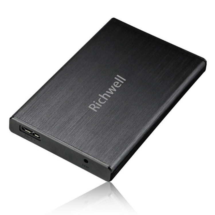 Richwell SATA R23-SATA-1TGB 2.5 inch USB3.0 Interface Mobile Hard Disk Drive, Capacity: 1TB(Black) - free shipping - PMC TechLife - Order now!