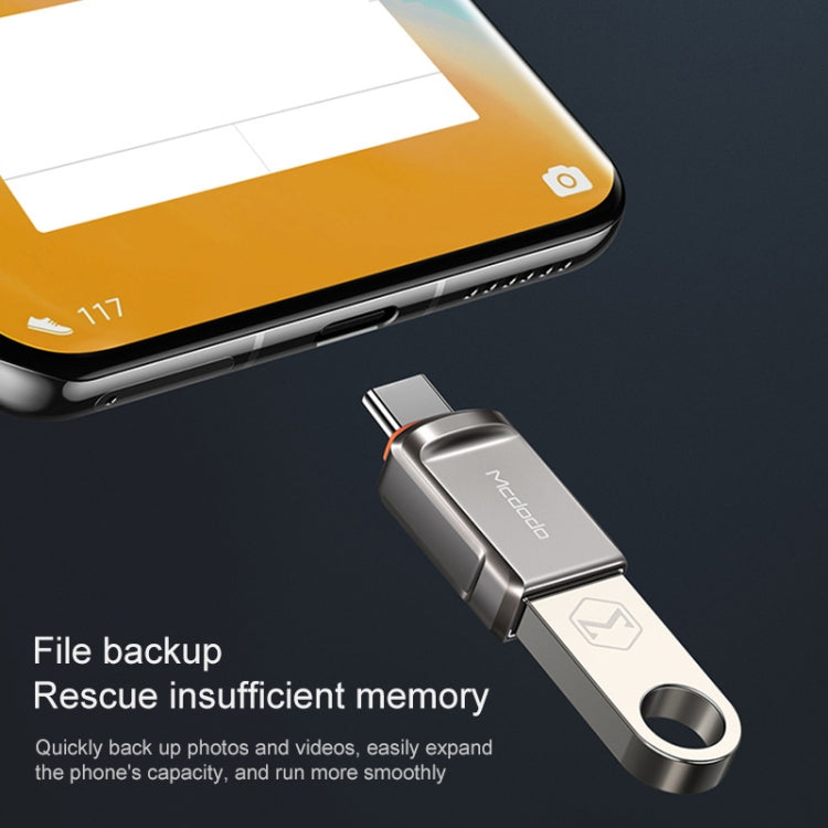 MCDODO USB 3.0 Female to USB-C / Type-C Male OTG Converter USB Flash Disk - free shipping - PMC TechLife - Order now!
