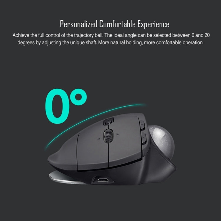 Logitech MX ERGO 440DPI Bluetooth + Unifying Dual-mode Wireless Trackball Optical Mouse(Black) - free shipping - PMC TechLife - Order now!
